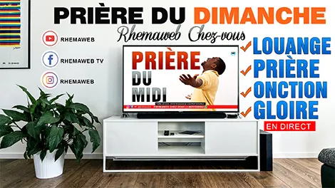 Prière du dimanache en direct