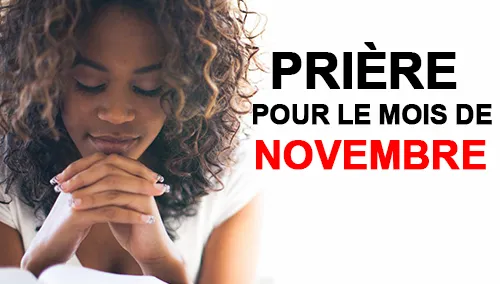 Prière pour le mois de novembre