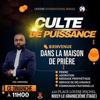 culte de puissance : Eglise Rhema